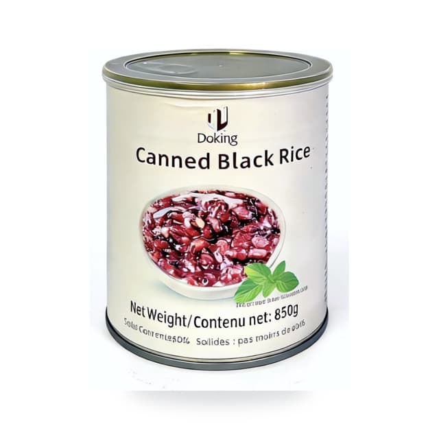 Canned Black Rice