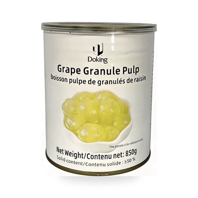 Canned Grape Granules